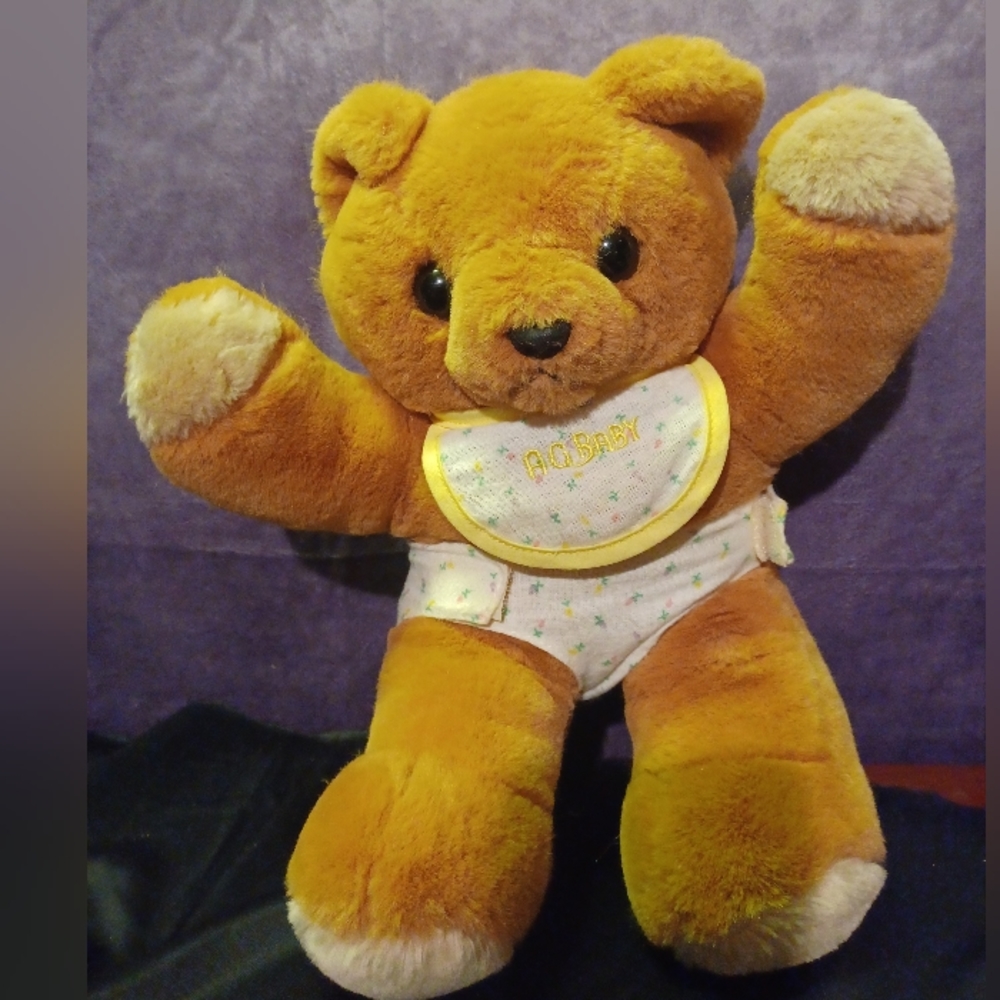 Vintage 1985 AXLON Teddy Bear Rare Find